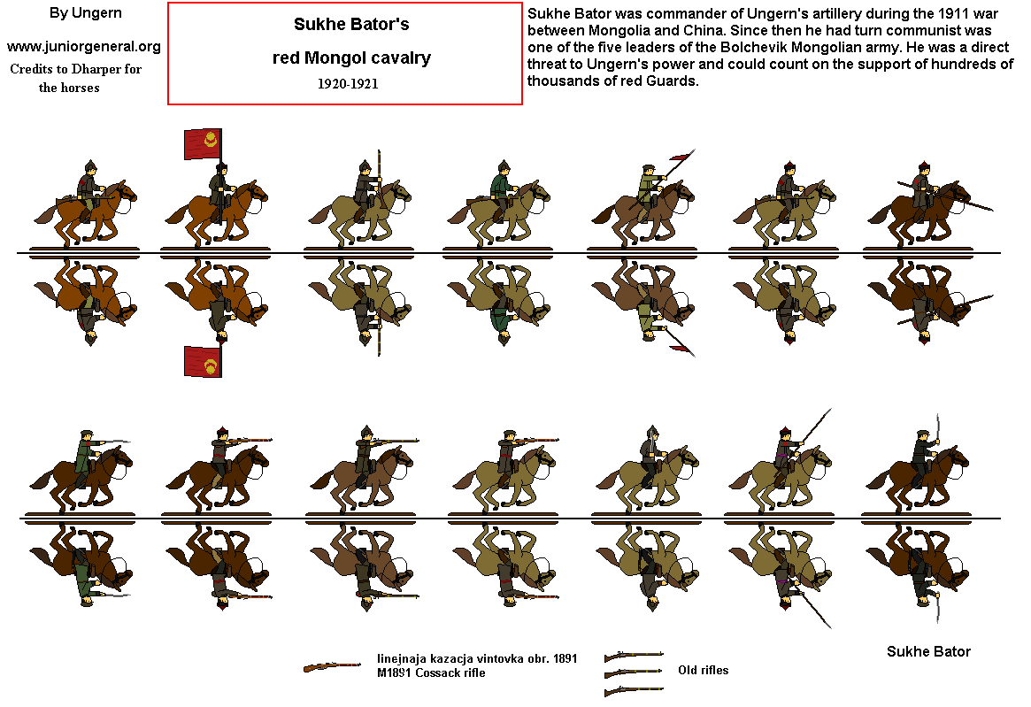 Red Mongol Cavalry