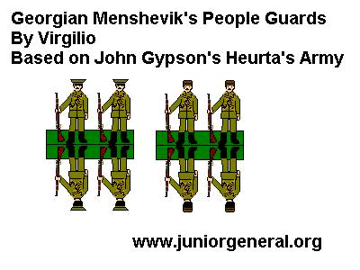 Georgian Menshevik's People Guards