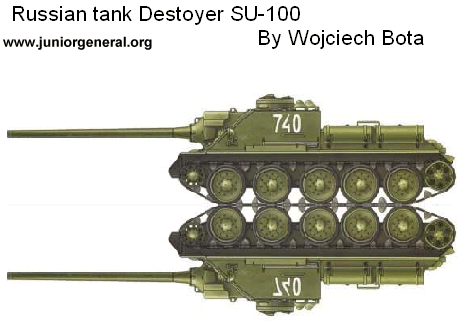 SU-100 Tank Destroyer