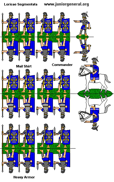 Imperial Roman Infantry Blue 1