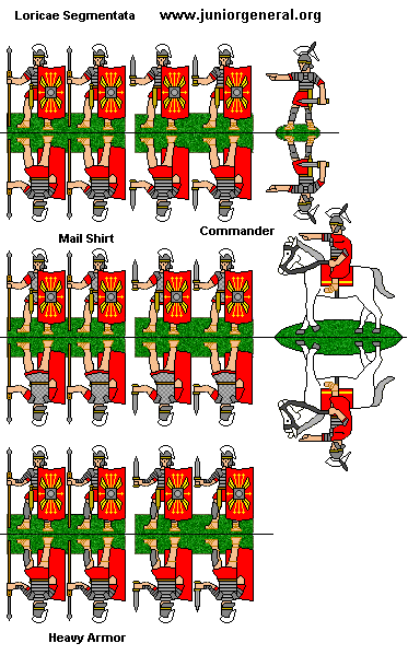 Imperial Roman Infantry Red