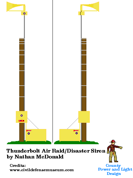 Thunderbolt Air Raid Siren