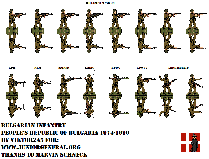 Bulgarian Infantry
