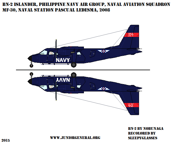 Philippine BN-2 Islander Aircraft