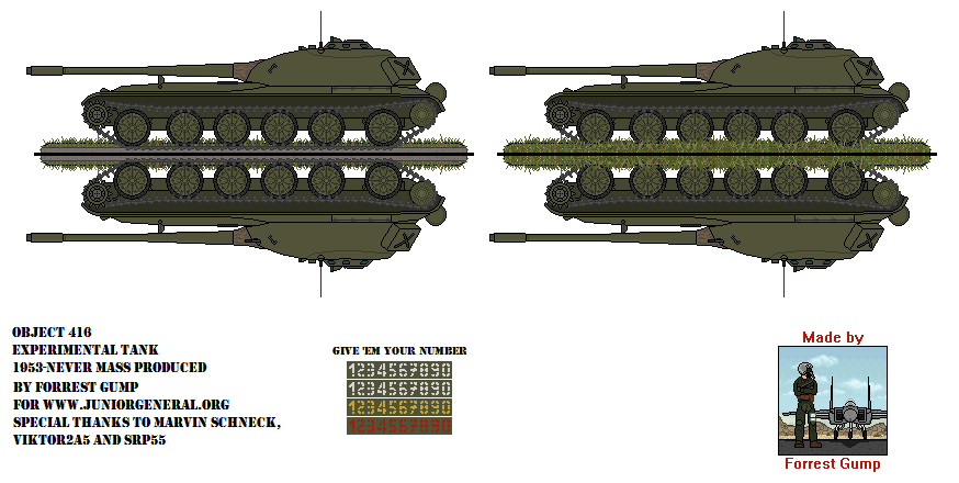 Object 416 Experimental Tank
