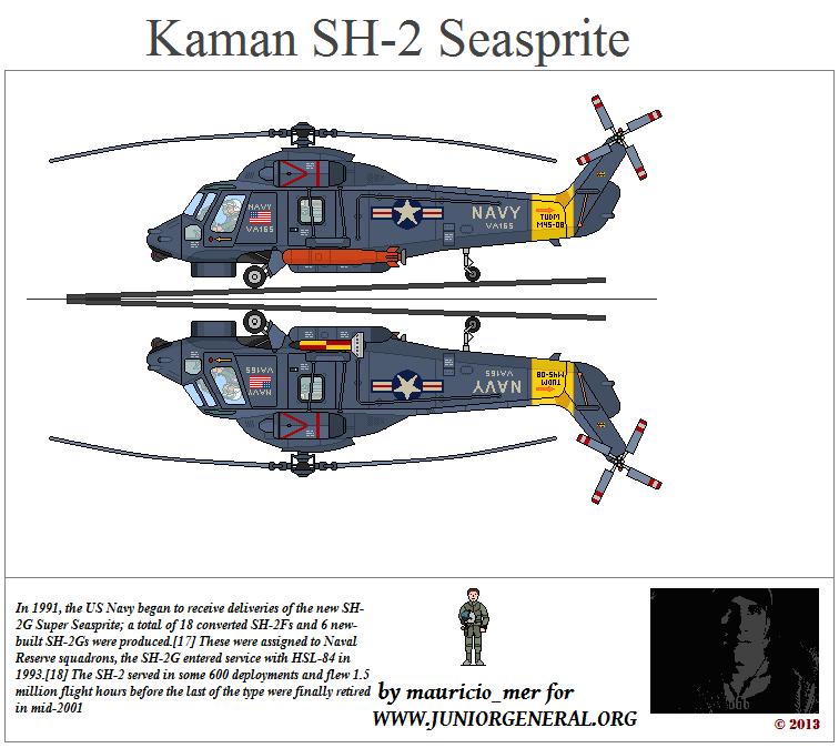 Kaman SH-2 Seasprite Helicopter