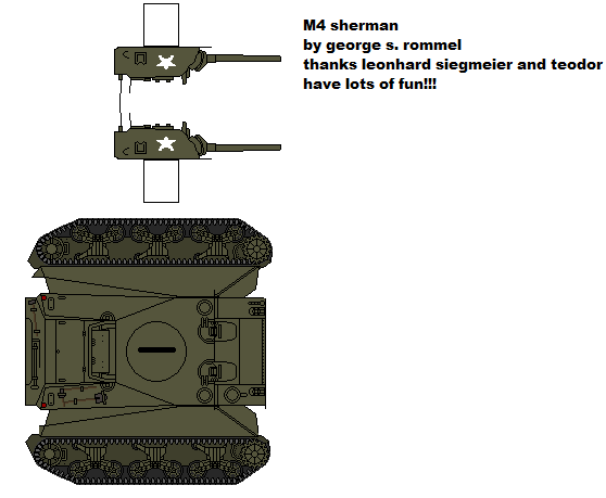 M4 Sherman Tank (3-D)