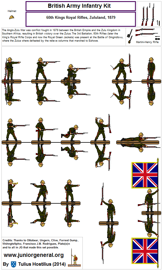 British Kings Royal Rifles (Zululand)