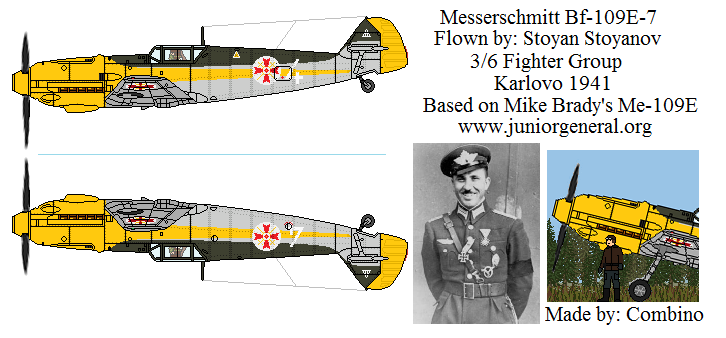 Bulgarian Messerschmitt Bf-109E-7