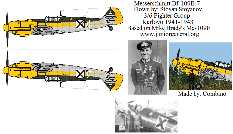 Bulgarian Messerschmitt Bf-109E-7