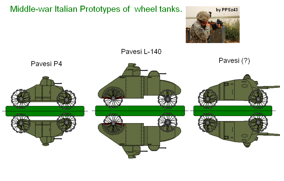 Italian Wheeled Tank