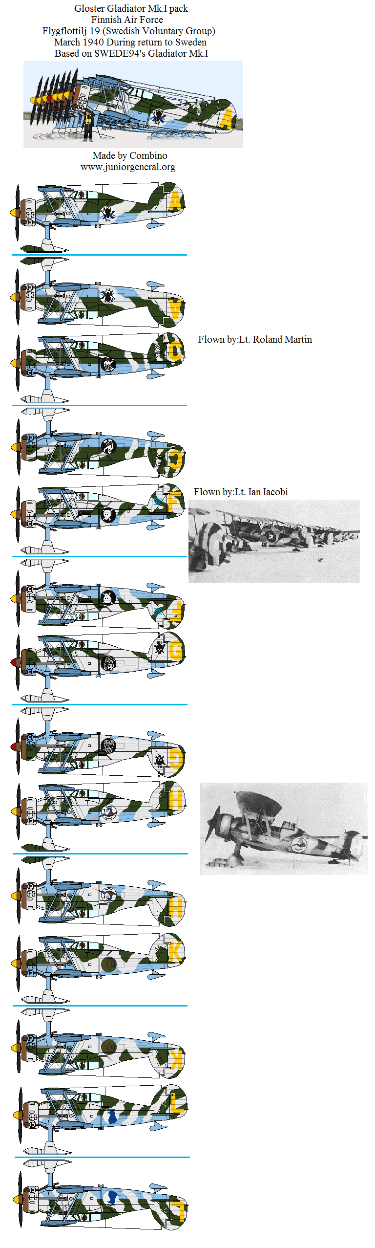Finnish Gloster Gladiator Mk I