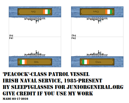 Irish Patrol Vessel