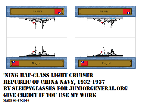 Chinese Light Cruiser (Micro-Scale)