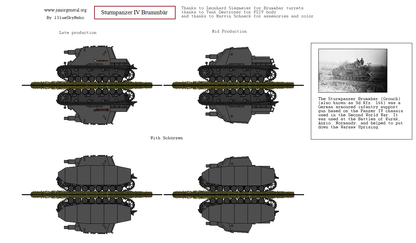 Sturmpanzer  IV Brummbar