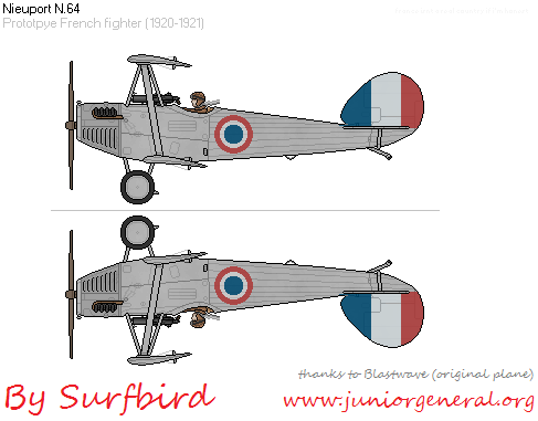 French Nieuport N64 Aircraft