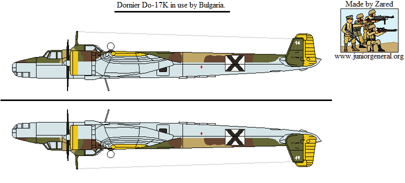 Bulgarian Dornier Do-17K