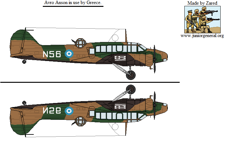 Greek Avro Anson