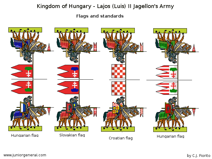 Hungarian Flags