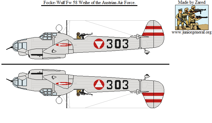 Austrian Focke-Wulf FW 58