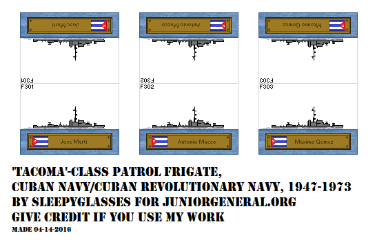 Cuban Patrol Frigate