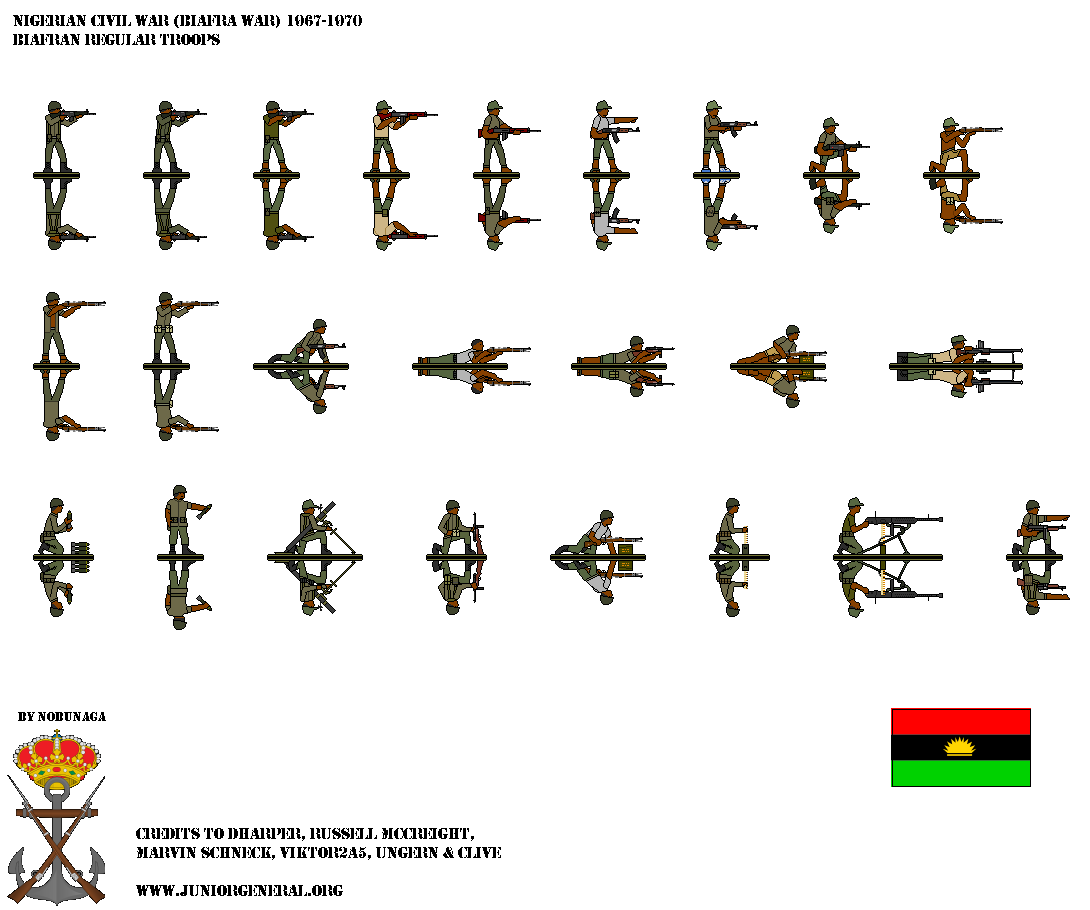 Biafran Regular Infantry