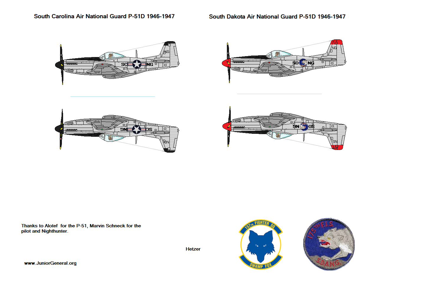 US Air National Guard P-51