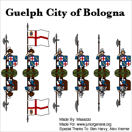 Guelph City of Bologna
