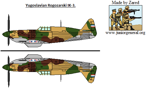 Yugoslavian Rogozarski IK-3