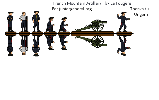 French Mountain Artillery