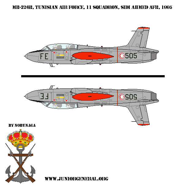 Tunisian MB-326B Aircraft