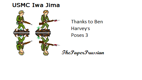 US Marines Iwa Jima