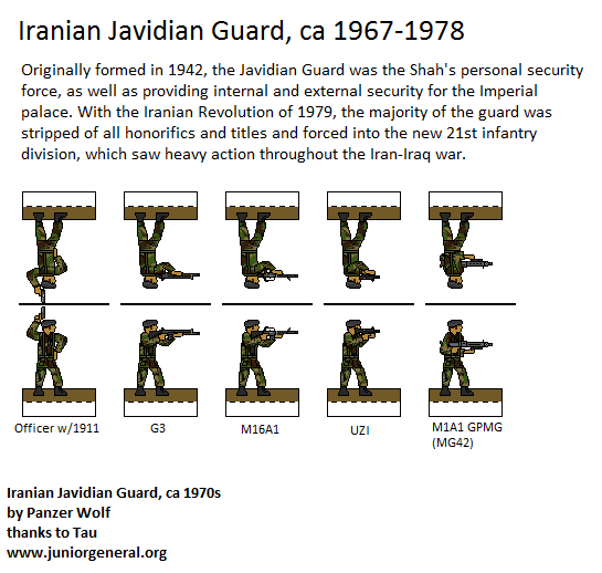 Iranian Javidian Guard