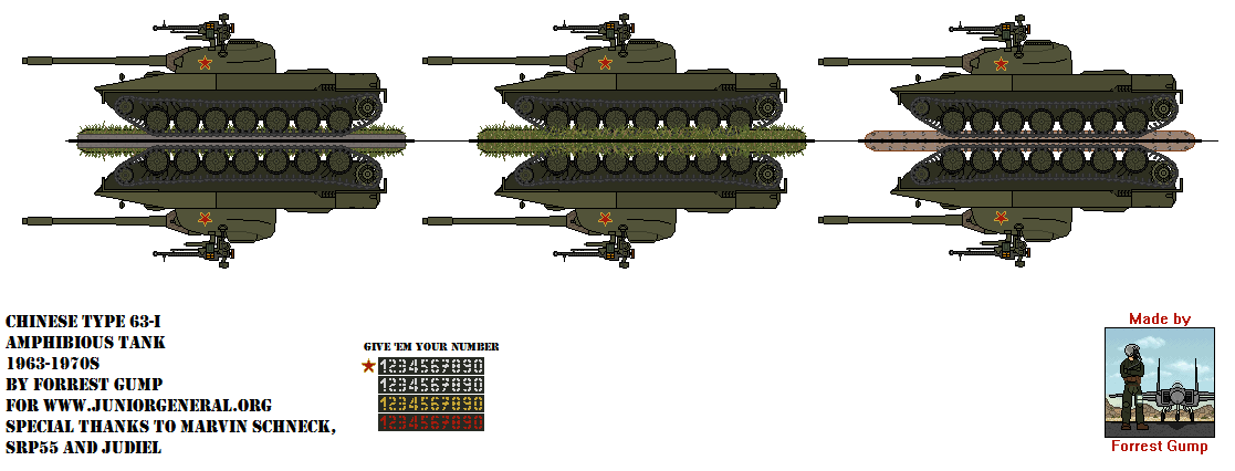 Chinese Type 63-I Amphibious Tank