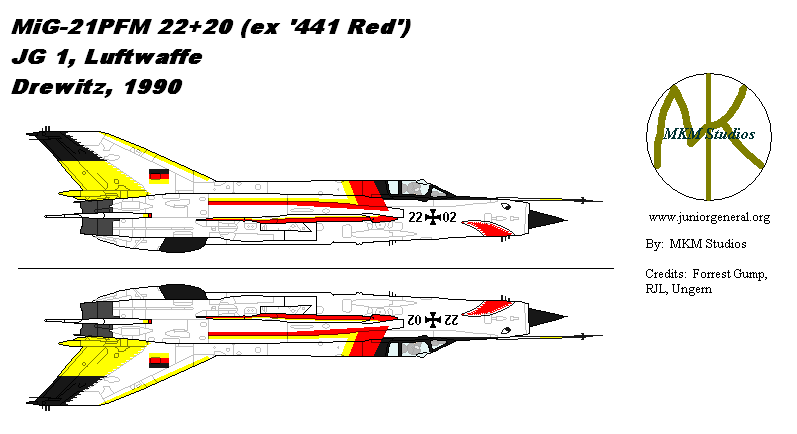 German MiG-21PFM