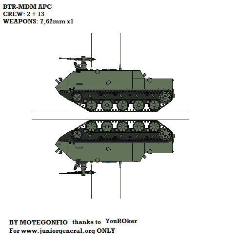 Russian BTR-MDM APC