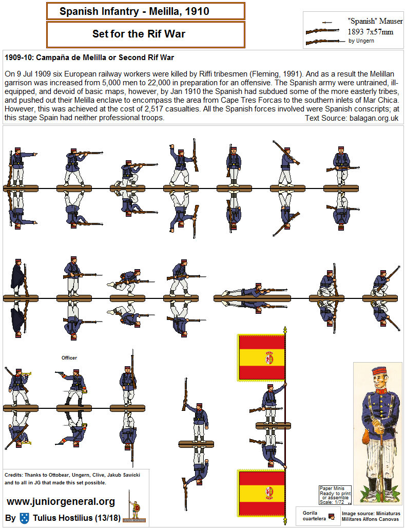 Spanish Infantry (Rif War)