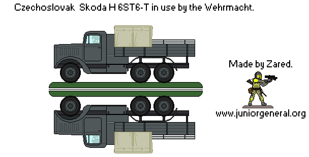 Skoda H 6ST6-T Truck (Captured)