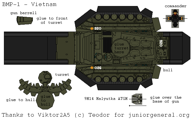 Vietnamese BMP-1 (3D Fold Up)