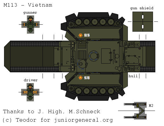 Vietnam M113 ACAV (3D Fold Up