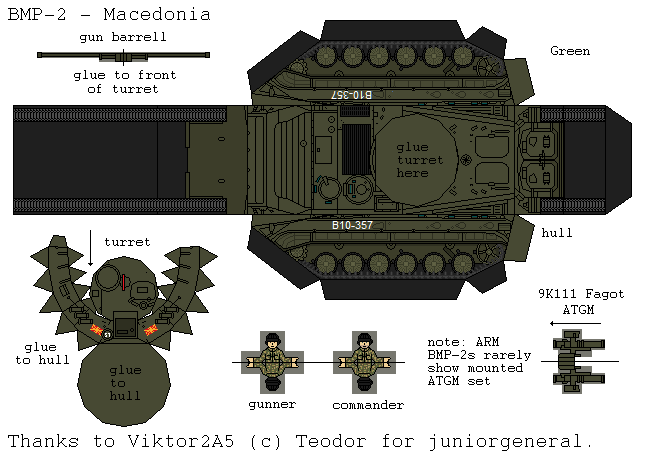 Macedonia BMP-2 (3D Fold Up)
