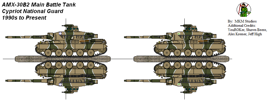 Cypriot AMX-30B2 Tank