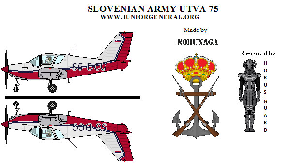 Slovenian UTVA 75 Aircraft