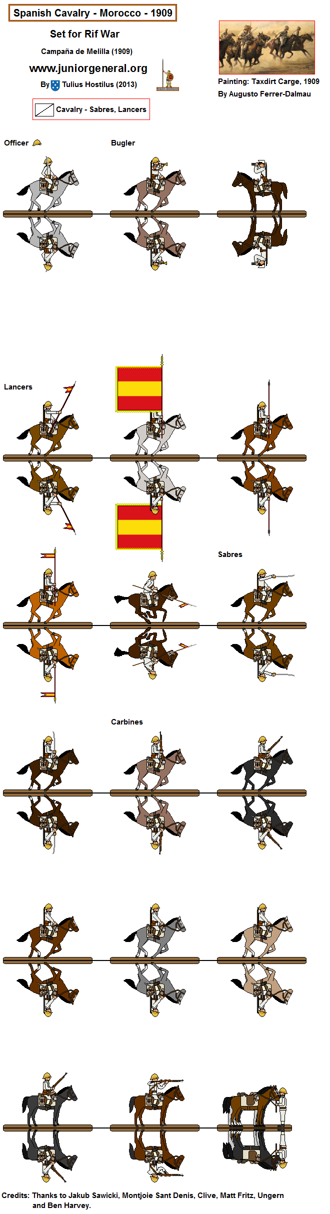 Spanish Cavalry (Rif War)