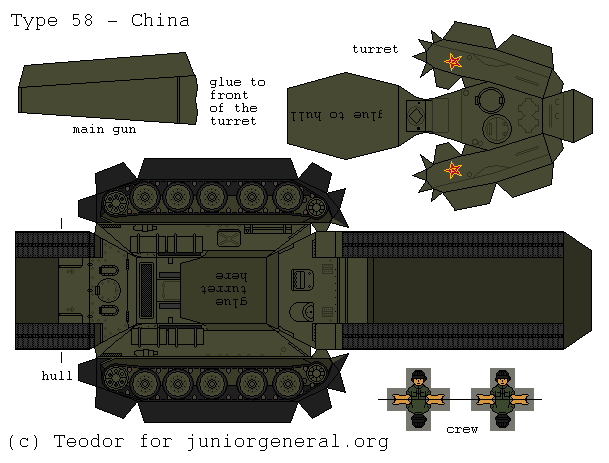 China Type 58 (3-D Fold Up)