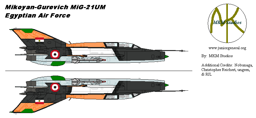 Egyptian MiG-21UM
