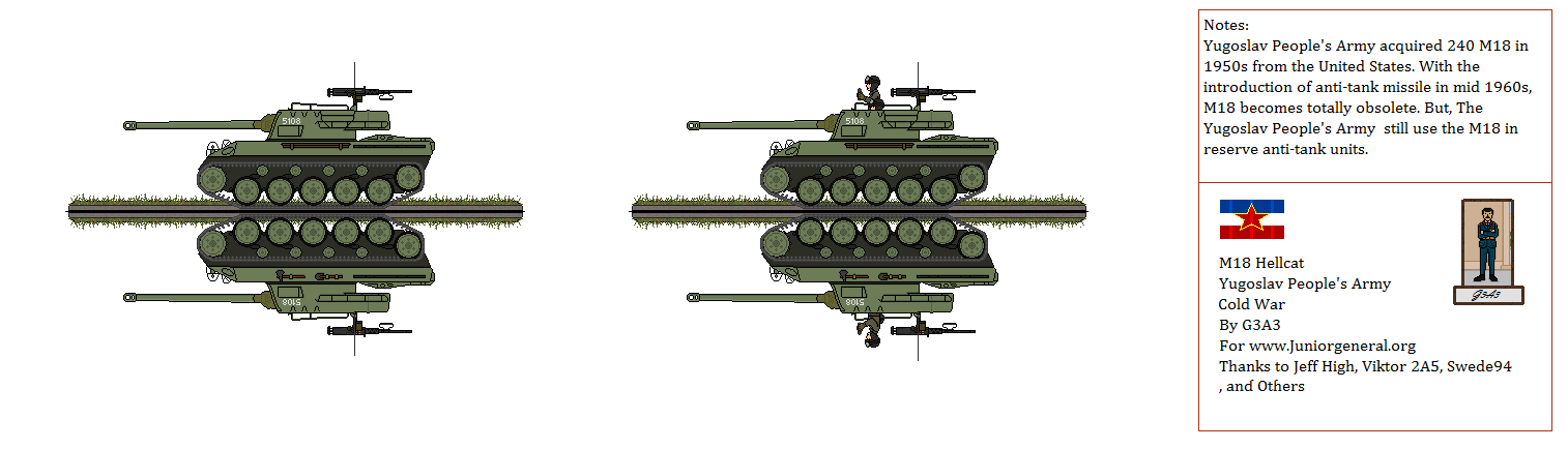 Yugoslavian M18 Hellcat
