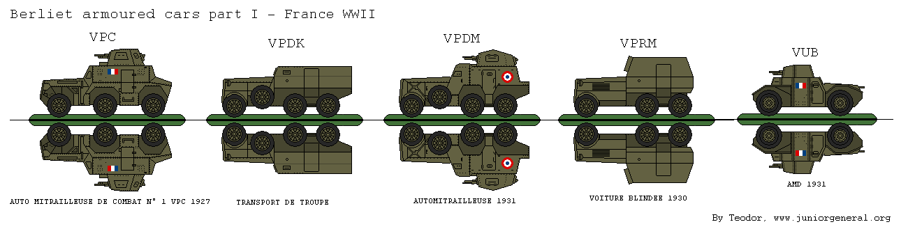 French Berliet Armored Cars