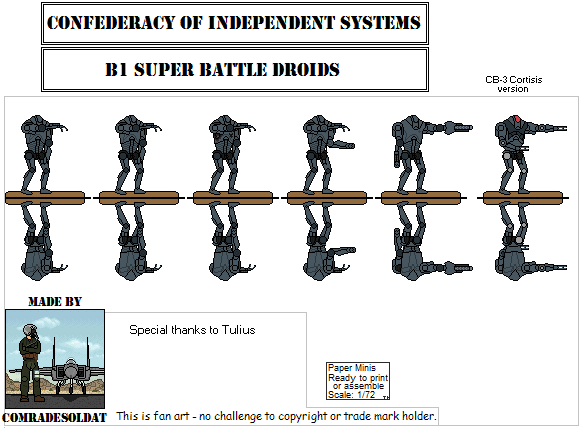 Confederacy of Independent Systems B2 Super Battle Droids