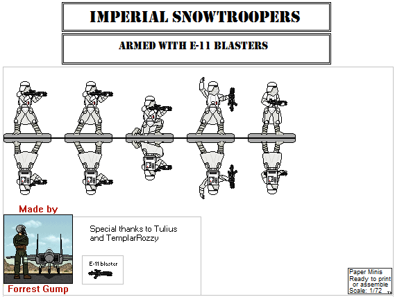 Imperial Stormtrooper Corps SnowTroopers